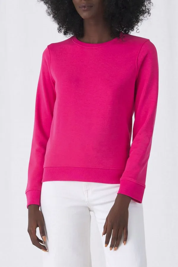 Frauen Sweatshirt in Bio Qualität zum bedrucken & Besticken